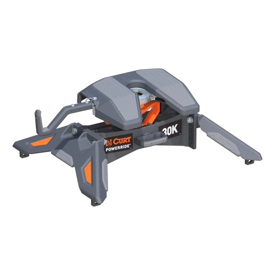 Curt PowerRide 5th Wheel Hitch with 30K capacity on Dodge Ram