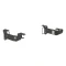 Curt Spyder Gooseneck Trailer Hitch for Silverado, carbide black finish.
