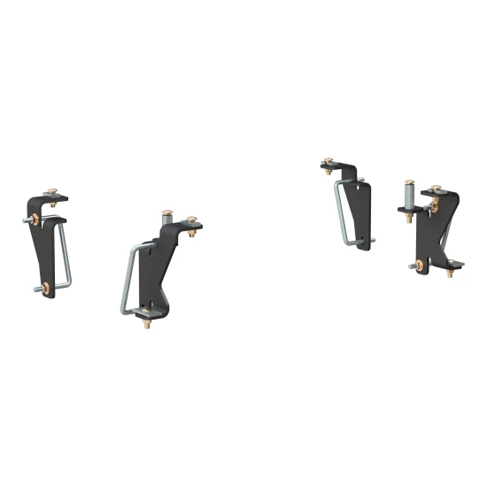 16420 - Custom 5th Wheel Brackets, Select Dodge, Ram 1500, 2500, 3500 Curt Quick Connect Brackets for 2003-2012 Dodge Ram 5th Wheel
