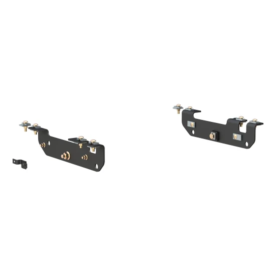16424 - Custom 5th Wheel Brackets, Select Ford F-250, F-350, F-450 Super Duty Curt A20 5th Wheel Hitch for Ford trucks, 20K towing capacity