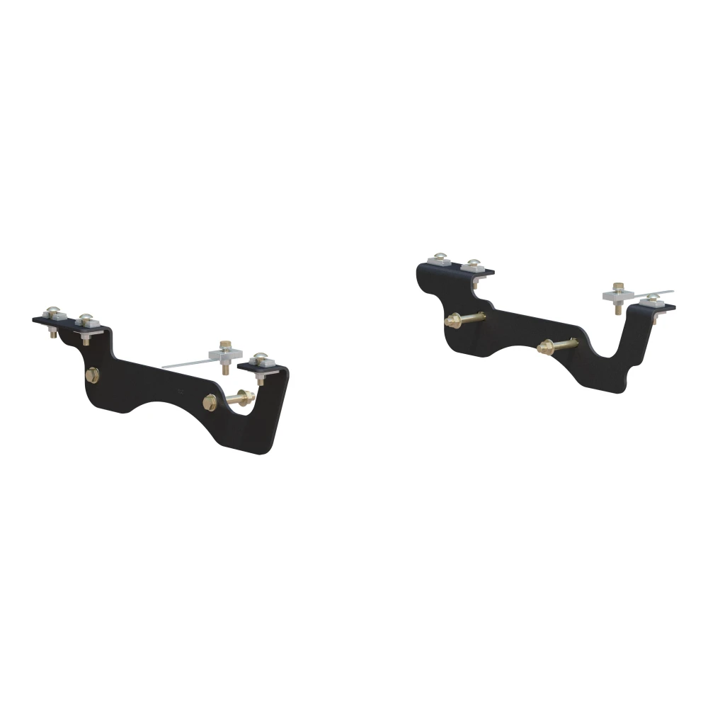 16432 - Custom 5th Wheel Brackets, Select Ford F-250, F-350, F-450 Super Duty Curt A25 Dual Jaw 5th Wheel Trailer Hitch for Ford Trucks