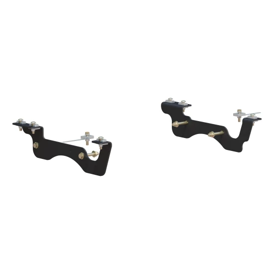 16432 - Custom 5th Wheel Brackets, Select Ford F-250, F-350, F-450 Super Duty Curt A25 Dual Jaw 5th Wheel Trailer Hitch for Ford Trucks