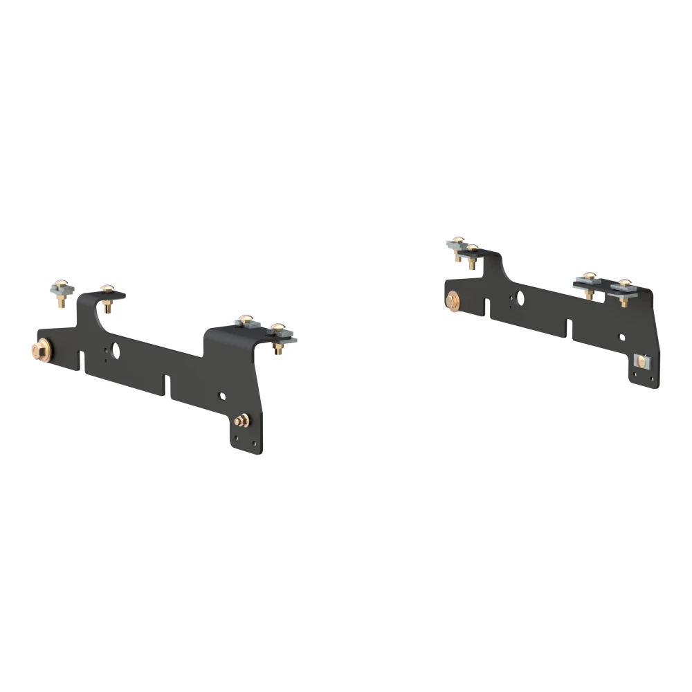 16437 - Custom 5th Wheel Brackets, Select Ford F-150, F-250 Curt Base Rail Kit for Fifth Wheel & Gooseneck Hitches on Ford Trucks