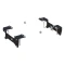 Curt rail kit for 5th wheel hitches, compatible with 2019-2025 Chevy Silverado GMC Sierra.