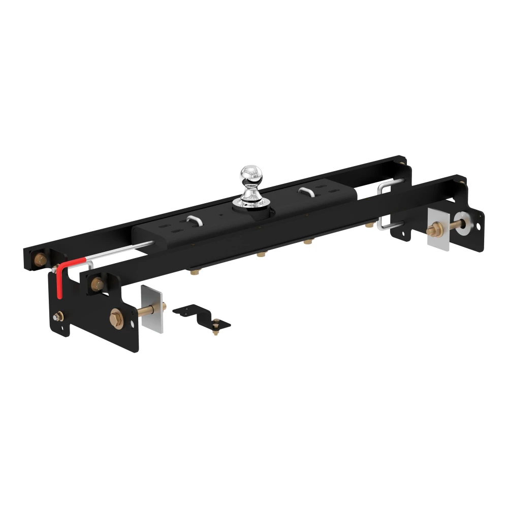 High-capacity Curt Q24 Dual Jaw 5th Wheel Hitch for Chevy GMC