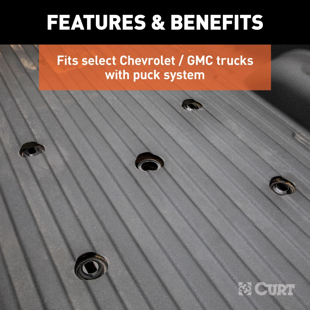 Curt Fifth Wheel Base Kit for Chevy GMC trucks with puck systems