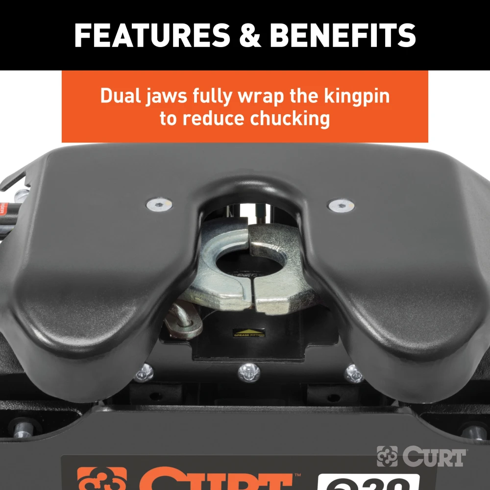 Curt Q20 Trailer Hitch for Ram 2500 and 3500 trucks