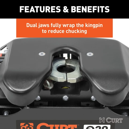 Curt Q20 Trailer Hitch for Ram 2500 and 3500 trucks