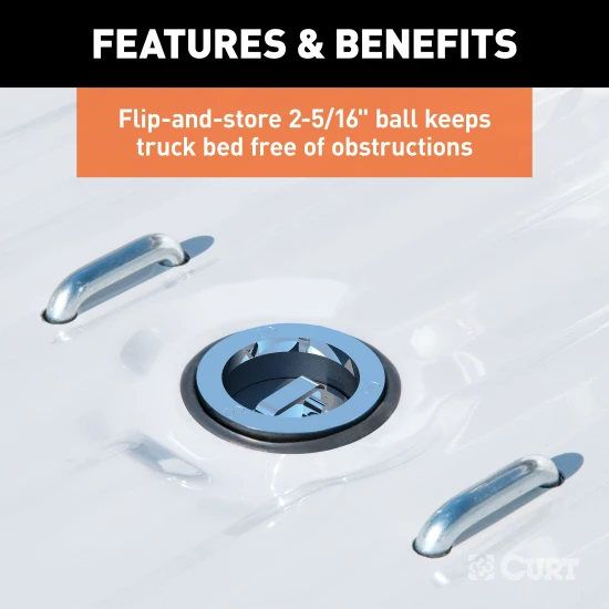 Curt A30 5th Wheel Hitch for 2009-2018 Dodge Ram 1500