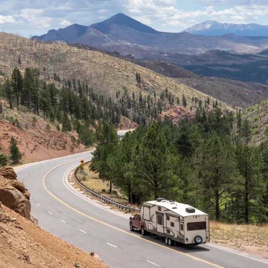 Curt CrossWing Lightweight 5th Wheel Hitch on Truck