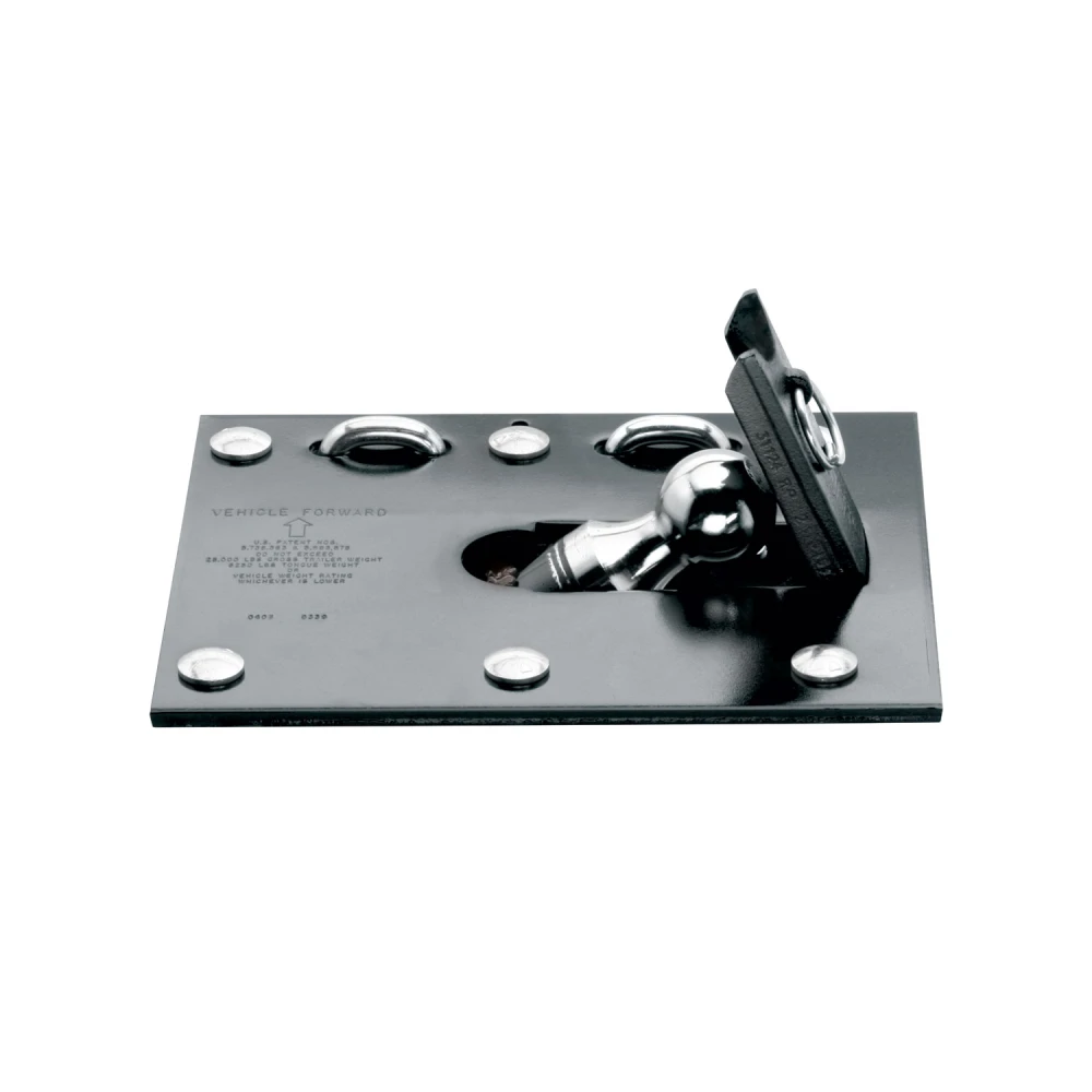 Draw-Tite underbed rail kit with gooseneck hitch for Ford F250-F450