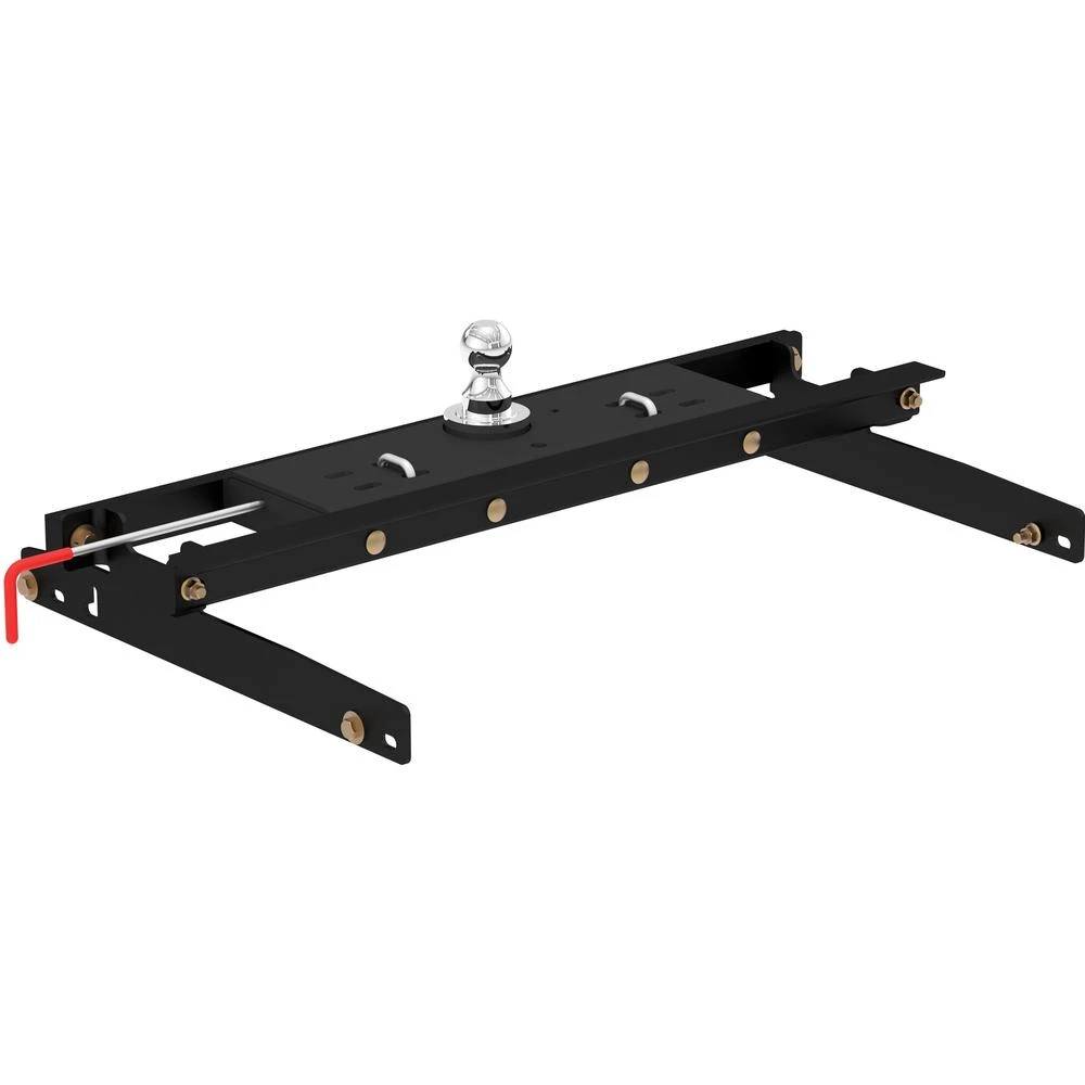 Curt Double Lock Gooseneck Hitch with flip-and-store ball for Dodge Ram