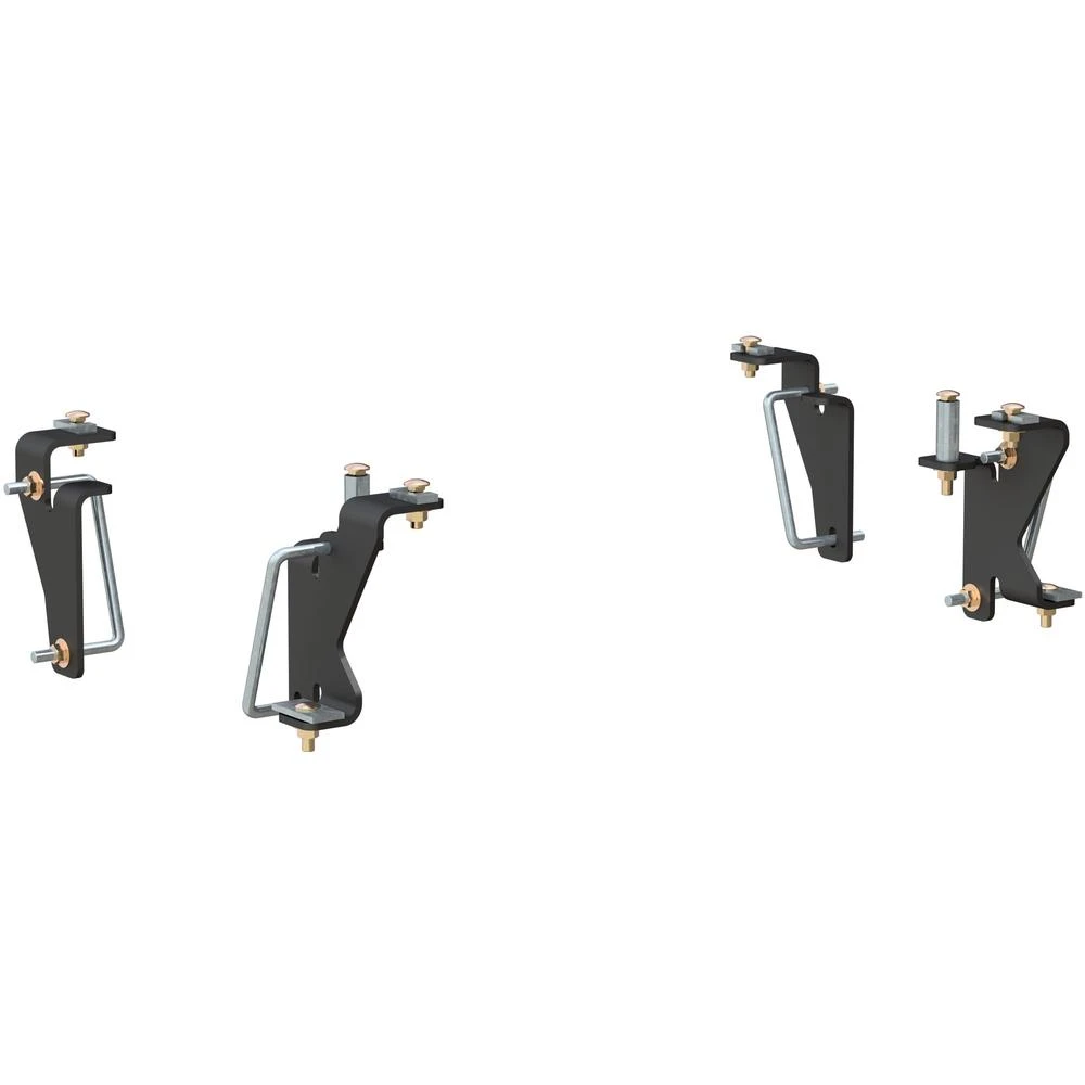 16420 - Custom 5th Wheel Brackets, Select Dodge, Ram 1500, 2500, 3500 Curt Quick Connect Brackets for 2003-2012 Dodge Ram 5th Wheel