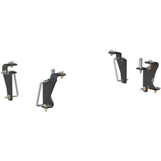 16420 - Custom 5th Wheel Brackets, Select Dodge, Ram 1500, 2500, 3500 Curt Quick Connect Brackets for 2003-2012 Dodge Ram 5th Wheel
