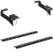 Curt above-bed base rail kit with quick connect brackets