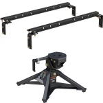 Curt CrossWing Lightweight 5th Wheel Hitch on Truck