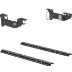 Curt base rail kit for Chevy Silverado & GMC Sierra, black