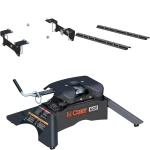 Curt Q20 Dual Jaw 5th Wheel Trailer Hitch, 20,000 LB Capacity