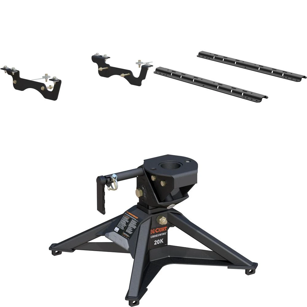 Curt CrossWing 5th Wheel Hitch for Ford F250, 350, 450 - 20K