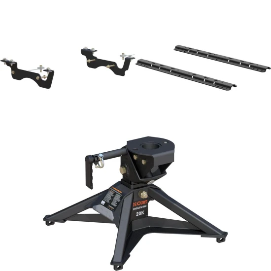Curt CrossWing 5th Wheel Hitch for Ford F250, 350, 450 - 20K