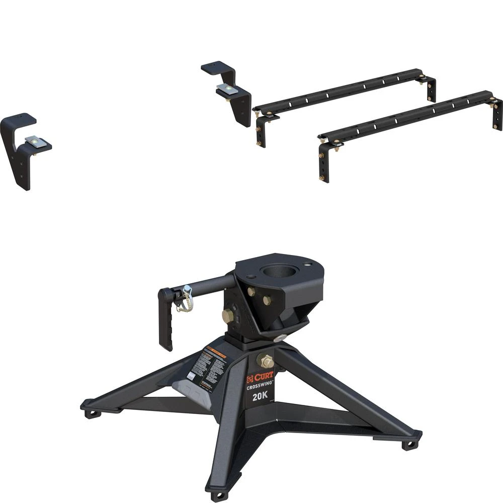 Curt CrossWing 5th Wheel Hitch with 20,000 lbs capacity for Dodge Ram