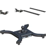 Curt Spyder Gooseneck Trailer Hitch for Silverado, carbide black finish.