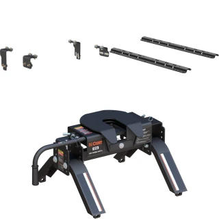 Curt E16 5th Wheel Hitch for Nissan Titan with 16,000 LB capacity