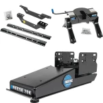 Reese 20K Fifth Wheel Trailer Hitch with Sidewinder for short beds