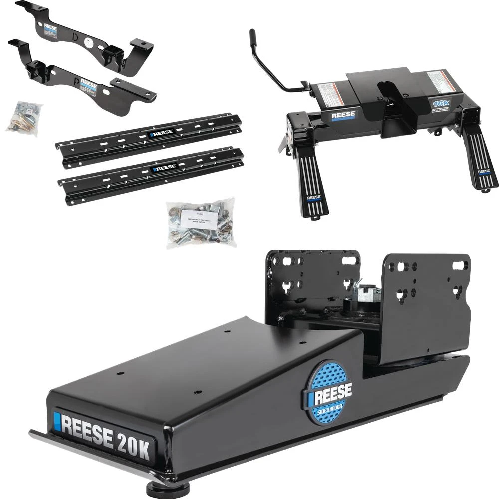 Reese 16K Dual Jaw Fifth Wheel Trailer Hitch with Sidewinder