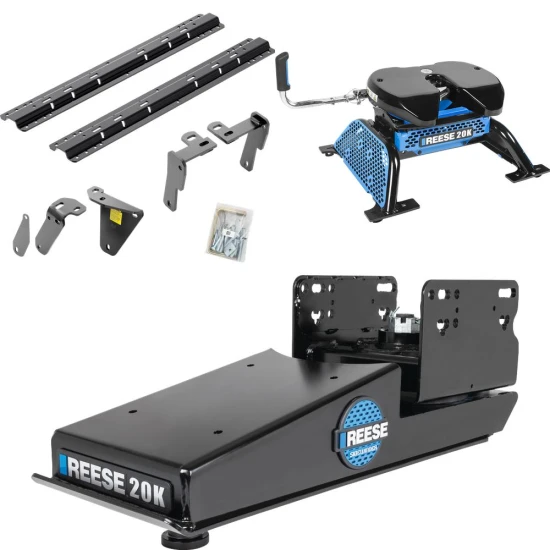 Reese Fifth Wheel Hitch with Talon Jaw and Sidewinder for Ram 3500