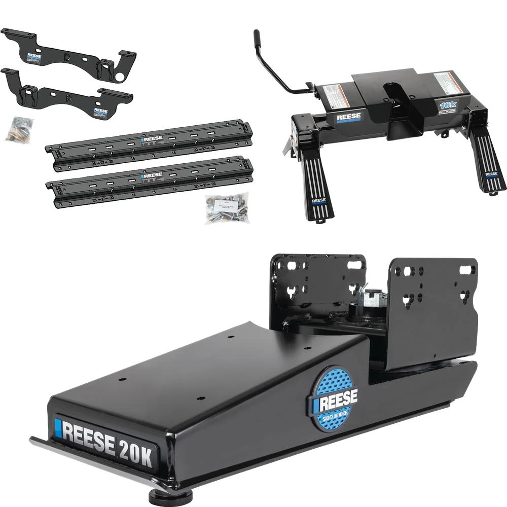 Reese 16K Dual Jaw Fifth Wheel Hitch with Sidewinder for Ford