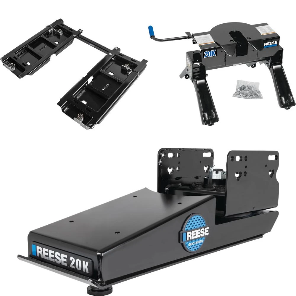 Reese 20K Dual Jaw Fifth Wheel Hitch for Ford and Chevy trucks