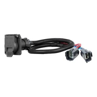 Curt Echo Under-Dash Electric Trailer Brake Control with 7-Way Wiring Kit