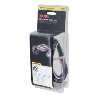 Curt TriFlex Electric Trailer Brake Control with 7-Way Wiring Kit for Chevy Colorado GMC Canyon