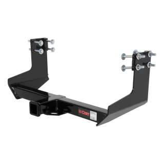 For 2007-2013 Mercedes Sprinter 3500 Tow Package Camp n' Field Trailer Hitch + Brake Controller Curt Assure 51160 Proportional Up To 4 Axles + 7 Way Trailer Wiring Plug & 2-5/16" ball 4 inch drop Fits 144 inch Wheelbase - w/ factory step bumper C