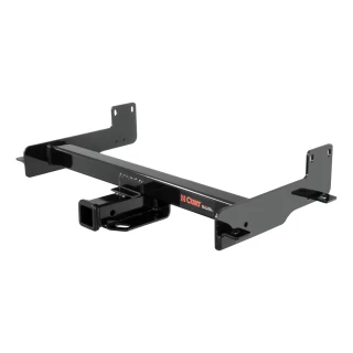 For 2015-2024 Ford Transit 250 Trailer Hitch + Wiring 4 Pin Fits Models w/ Existing USCAR 7-way Curt 14012 55384 2 inch Tow Receiver