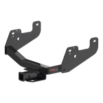 For 2022-2024 Ford F150 Tow Package Camp n' Field Trailer Hitch + Brake Controller Curt Assure 51160 Proportional Up To 4 Axles + 7 Way Trailer Wiring Plug & 2-5/16" ball 4 inch drop Fits Models w/ Factory Receiver w/ LED Tail back sensors & 