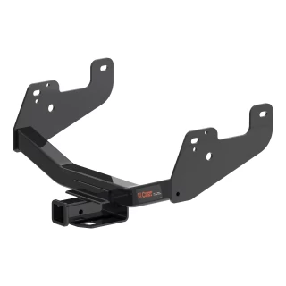 For 2022-2024 Ford F150 Trailer Hitch + Wiring 5 Pin Fits w/ Factory Receiver w/ LED Taillights Curt 14021 2 inch Tow Receiver
