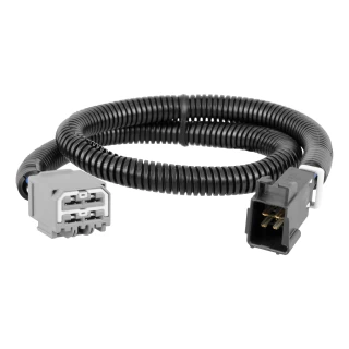 For 2014-2024 Dodge Durango Tow Package Camp n' Field Trailer Hitch + Brake Controller Curt Assure 51160 Proportional Up To 4 Axles + 7 Way Trailer Wiring Plug & 2-5/16" ball 4 inch drop Except SRT Curt 13182 2 inch Tow Receiver