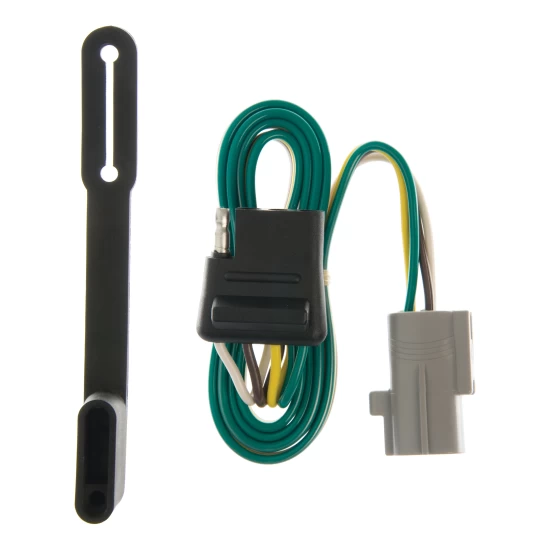 For 2001-2002 Toyota Sequoia Trailer Wiring 7 Way Trailer Wiring Plug w/ Bracket Fits All Models Curt