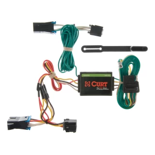 For 1996-1999 GMC Savana 1500 Trailer Wiring 7 Way Trailer Wiring Plug w/ Bracket Fits All Models Curt