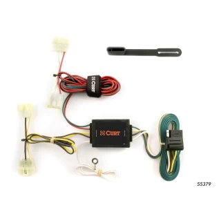For 1996-2004 Toyota Tacoma Trailer Hitch + Wiring 4 Pin Fits All Models Curt 13013 55379 2 inch Tow Receiver