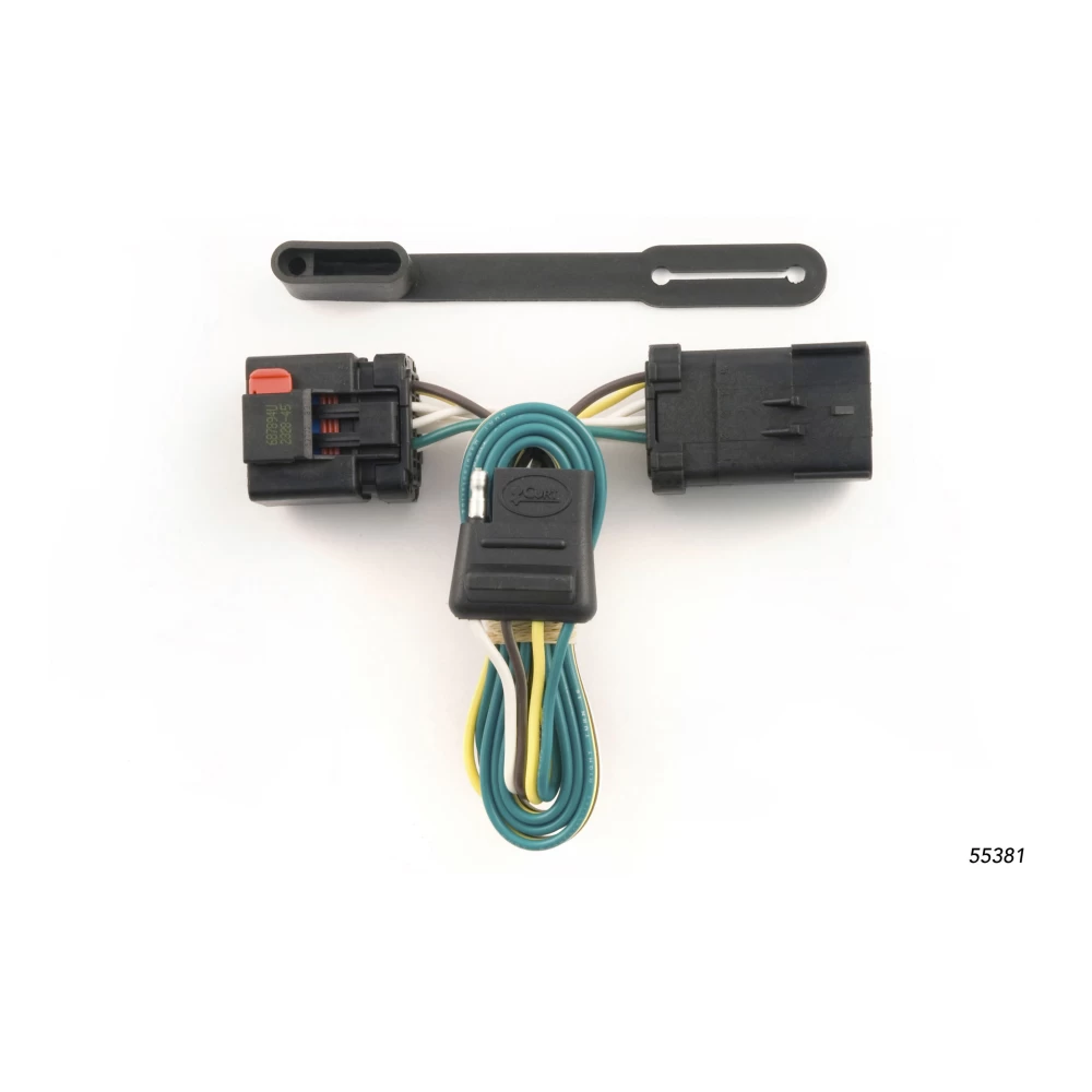 For 2005-2007 Jeep Liberty Tow Package Camp n' Field Trailer Hitch + Brake Controller Curt Assure 51160 Proportional Up To 4 Axles + 7 Way Trailer Wiring Plug & 2-5/16" ball 4 inch drop Fits w/ Tow Prep Package Curt 13044 2 inch Tow Receiver