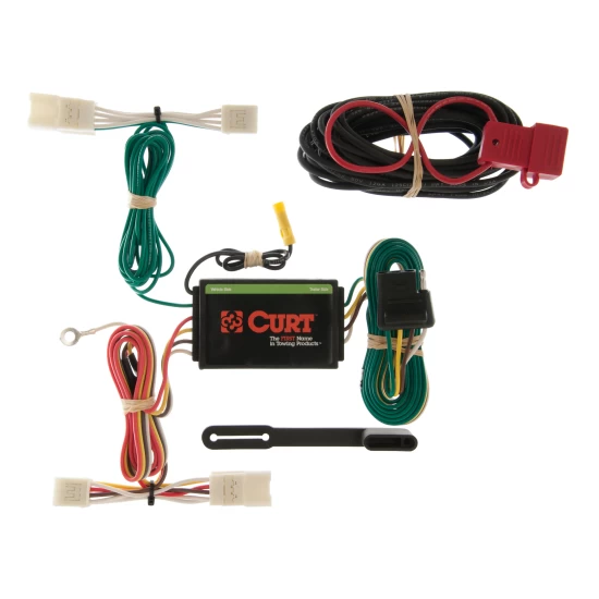 For 2004-2007 Toyota Highlander Trailer Wiring 4 Way Fits Models w/o Factory Tow Package Curt 55400