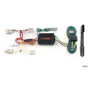 For 2006-2008 Acura TSX Trailer Wiring 4 Way Fits Sedan Curt 55502