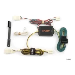 For 2004-2010 Toyota Sienna Trailer Wiring 4 Way Fits All Models Curt 55580
