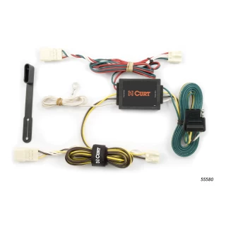 For 2004-2010 Toyota Sienna Trailer Hitch + Wiring 4 Pin Fits All Models Curt 13105 55580 2 inch Tow Receiver