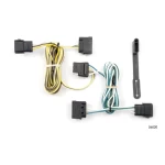 For 2009-2014 Ford E150 Trailer Wiring 4 Way Fits All Models Curt 56020