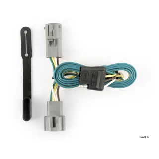 For 2003-2004 Ford F350 Super Duty Trailer Wiring 4 Way Fits Models w/o Factory Connector Curt 56032