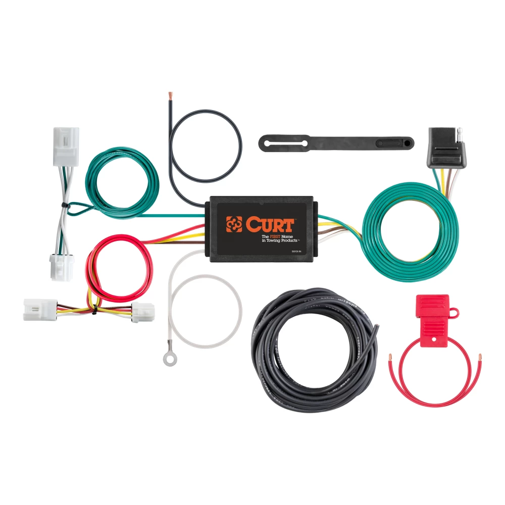 For 2014-2015 Nissan Rogue Select Trailer Hitch + Wiring 4 Pin Fits All Models Curt 13204 56033 2 inch Tow Receiver